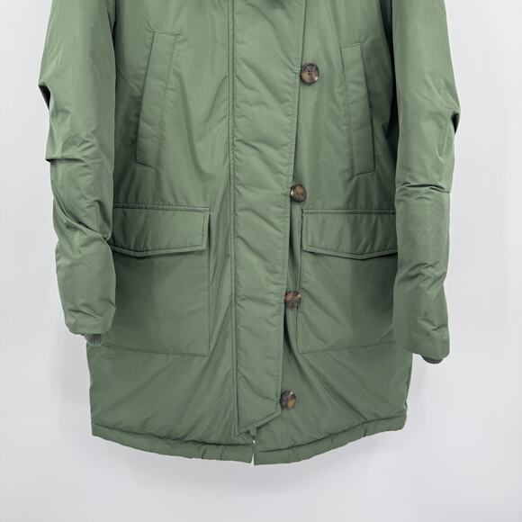 Universal Thread Olive Green Women's Long Parka Jacket Size Large - Picture 4 of 9